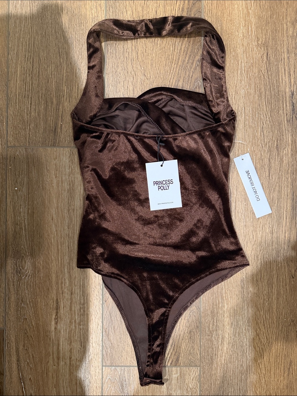NWT PRINCESS POLLY Ruelle Halter Bodysuit - Picture 9 of 9